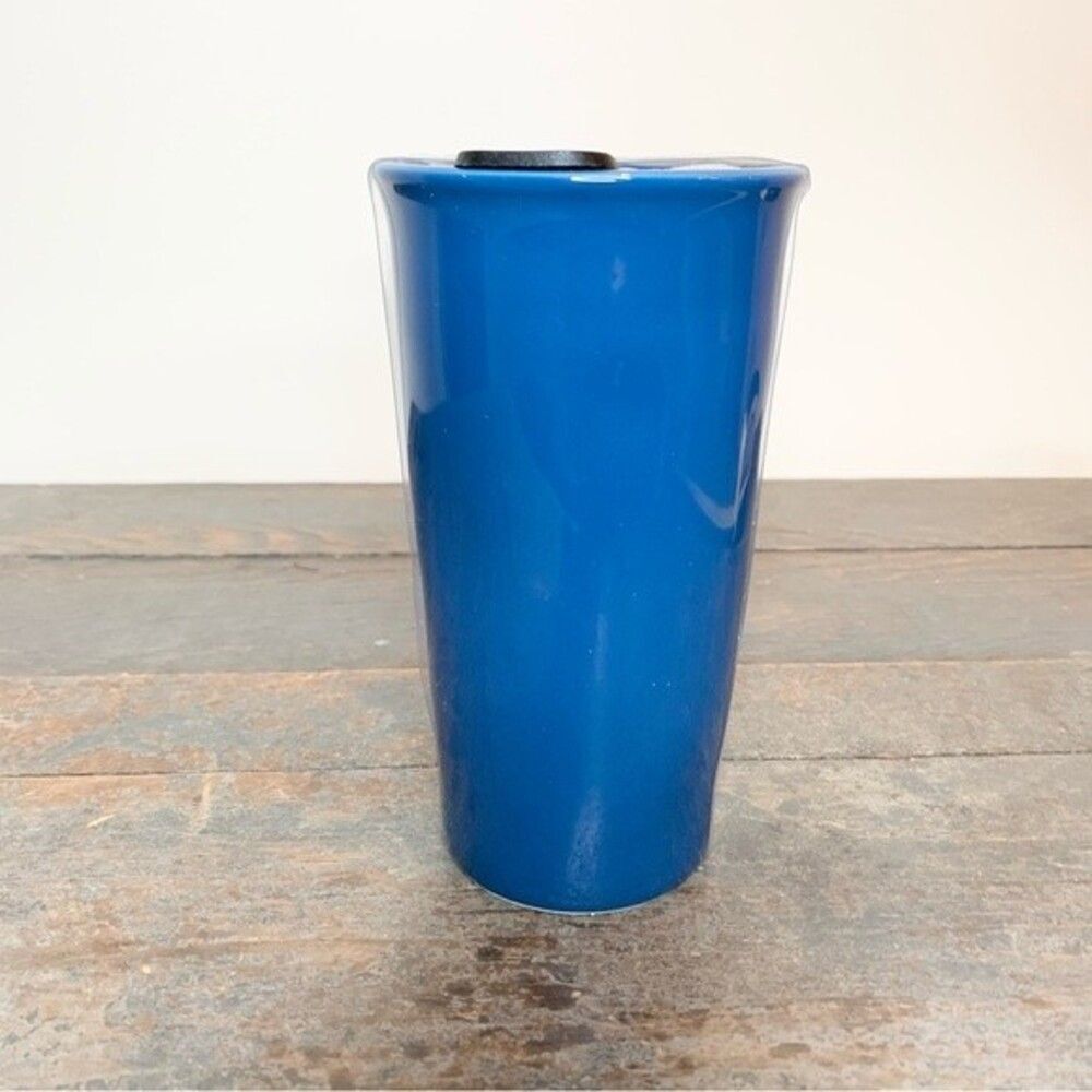 New In Box Rae Dunn Red, White, & Booze Travel Mug Rae Dunn Artisan Collection - Picture 3 of 7